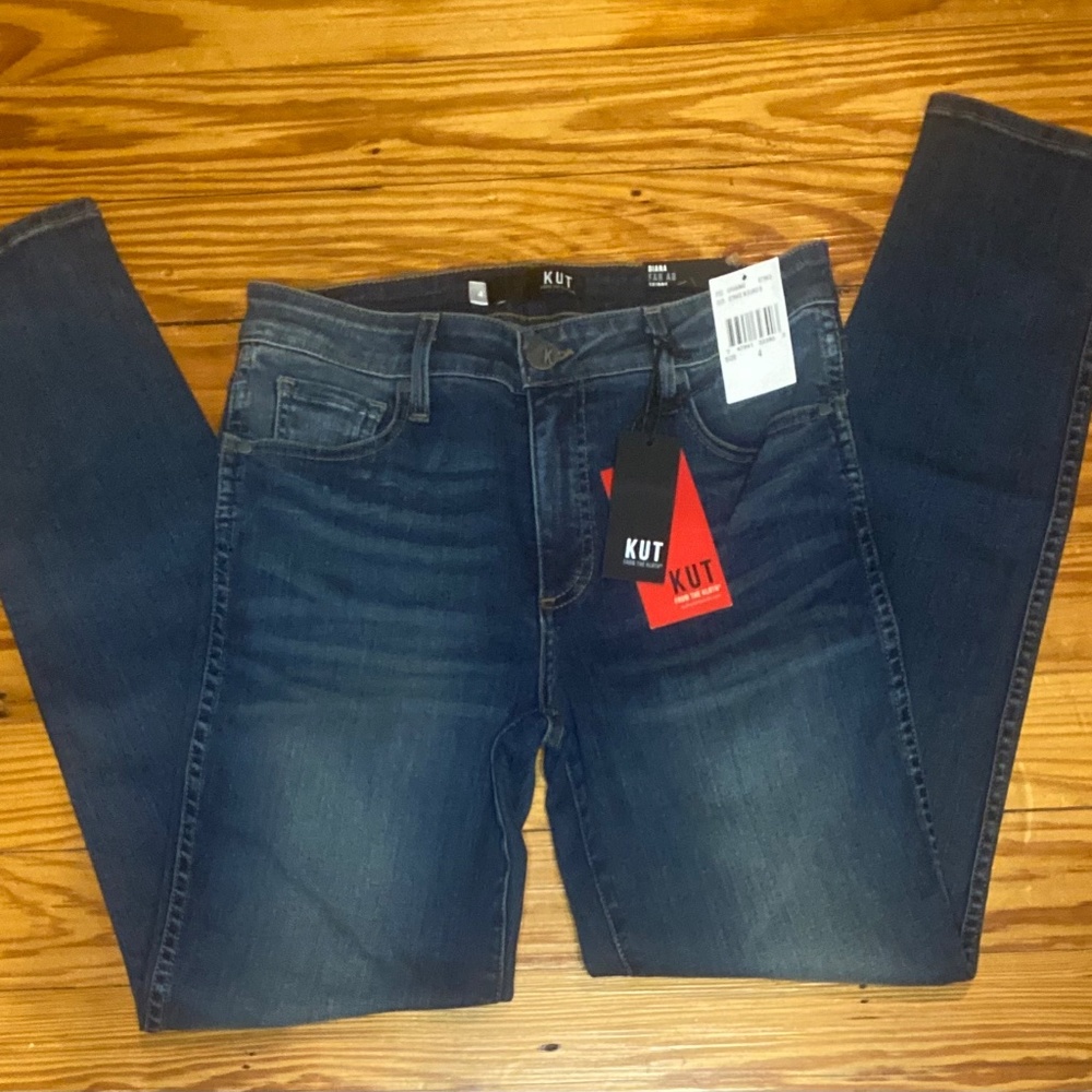 KUT from the Kloth Diana Ab Fab Jeans Sz 4, NWT